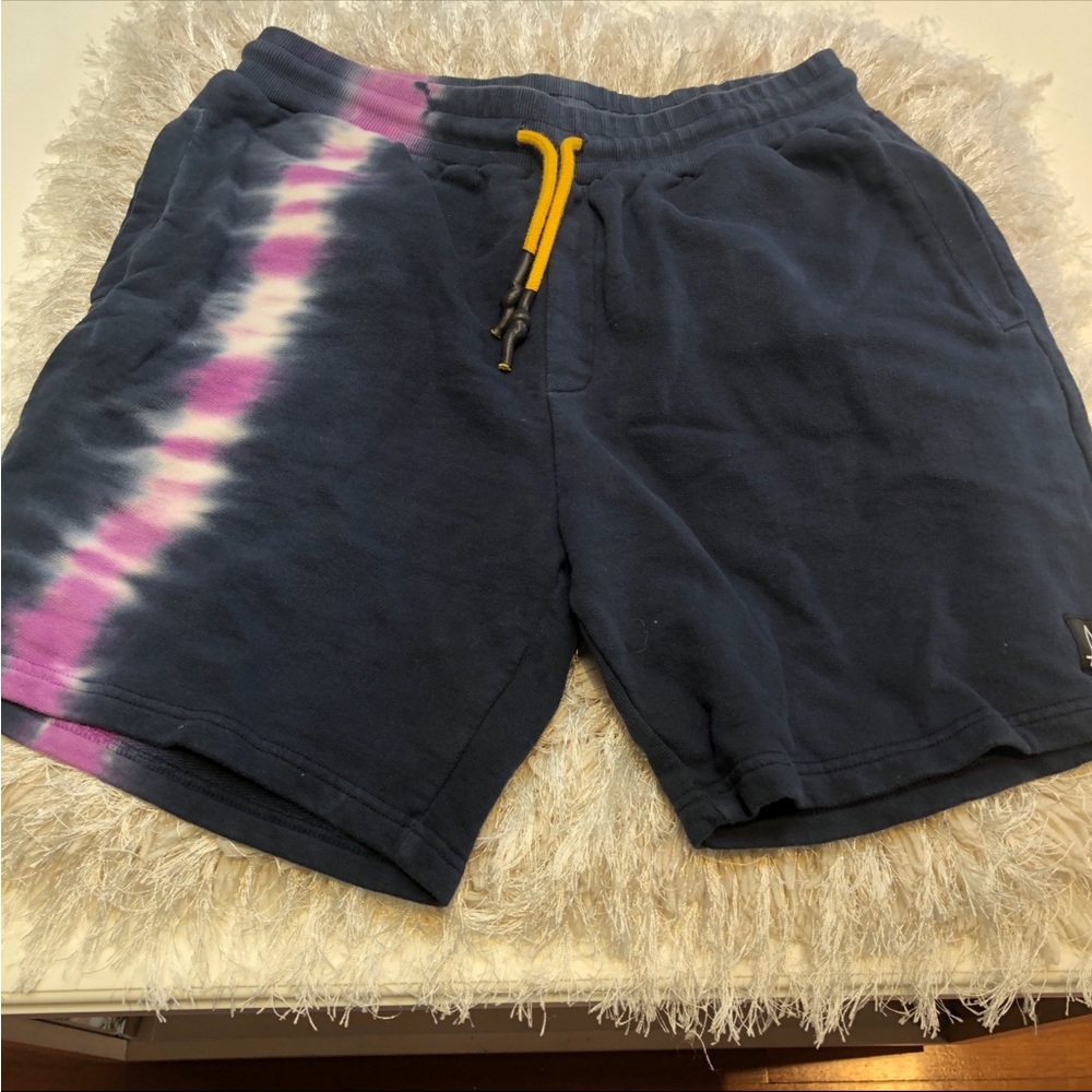 Eleven Paris Black Casual Shorts with Elastic Waist